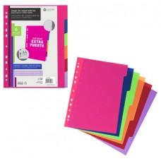 CARCHIVO 49050699 divisor Polipropileno (PP) Multicolor (Espera 4 dias)-SX0 CARCHIVO 49050699 divisor Polipropileno (PP) Multicolor (Espera 4 dias)