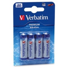 Verbatim - Pack 4 Pilas AA LR6 Alcalinas