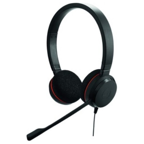 AURICULARES JABRA EVOLVE 20 MS STEREO NEGRO MICROFONO ALAMBRICO USB-A-SX10 AURICULARES JABRA EVOLVE 20 MS STEREO NEGRO MICROFONO ALAMBRICO USB-A