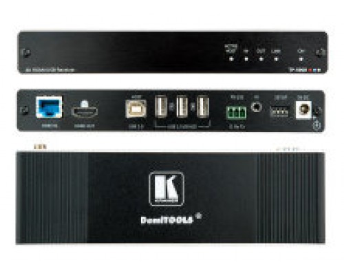 Kramer Electronics TP-590R extensor audio/video Receptor AV Negro (Espera 4 dias)