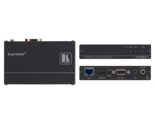KRAMER AVSM 4K60 4:4:4 HDMI EXTENDER WITH USB, RS–232, & IR OVER LONG–REACH HDBASET 3.0 - EXT3-TR (50-80572390) (Espera 4 dias)