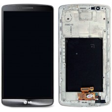 Pant. Táctil + LCD LG G3 D850/D855 Gris (Con Marco) (Espera 2 dias)