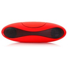 Altavoz Portátil Bluetooth Oval Rojo (Espera 2 dias)