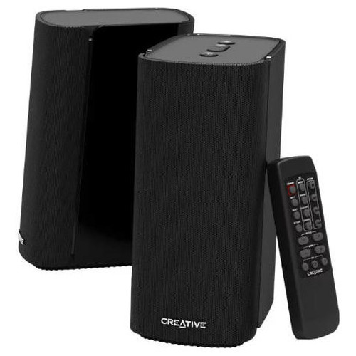 Creative Labs T100 Rango completo 20 W Negro Inalámbrico y alámbrico (Espera 4 dias)-SX15 Creative Labs T100 Rango completo 20 W Negro Inalámbrico y alámbrico (Espera 4 dias)