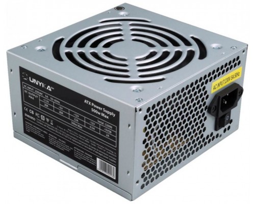 FUENTE DE ALIMENTACION UNYKAch ATX 52099 500W 20+4PINS