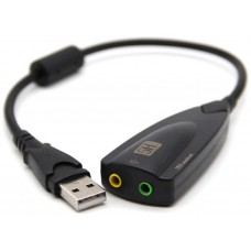 Adaptador Externo Tarjeta Sonido USB 5HV2 (Espera 2 dias)