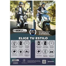 Poster A3 HAWK MIKU MAX - SUNRA (Espera 2 dias)