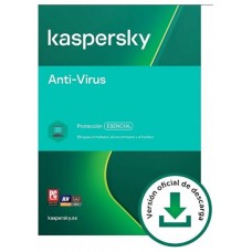 Kaspersky Antivirus: 5 Dispositivos / 1 año (DIGITAL) (Espera 2 dias)