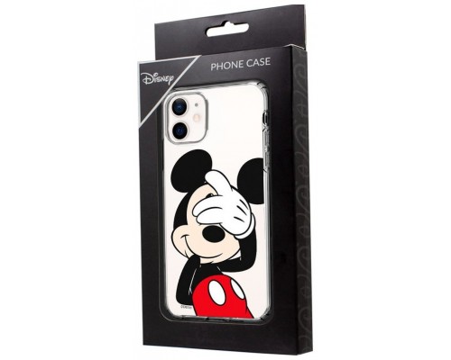 Carcasa COOL para iPhone 12 mini Licencia Disney Mickey (Transparente)