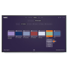 NEC MultiSync ME551-MPi4 Pantalla plana para se&ntilde;alizaci&oacute;n digital 139,7 cm (55") LED 400 cd / m&sup2; 4K Ultra HD Negro Procesador incorporado 18/7 (Espera 4 dias)