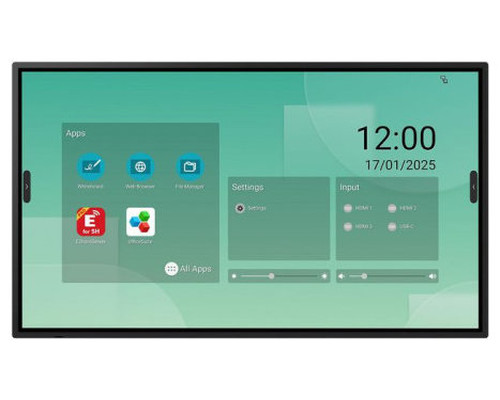 SHARP PN-LM431, 43" LM-SERIES INTERACTIVE DISPLAY, UHD, 500CD/M2, 18/7 PROOF, INFRARED TOUCH, 20 TOUCH POINTS, ANDROID SOC, USB-C, HDMI-OUT COMES WITH YODECK DIGITAL SIGNAGE CMS 1 YEAR LICENCE.(60006360) (Espera 4 dias)