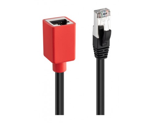 Lindy 60189 cable de red Negro, Rojo 0,2 m Cat6a (Espera 4 dias)-SX6 Lindy 60189 cable de red Negro, Rojo 0,2 m Cat6a (Espera 4 dias)