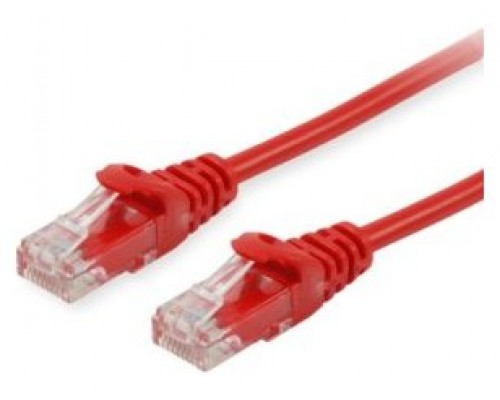 LATIGUILLO CATEGORIA 6A U/UTP LSZH 0.25M COLOR ROJO