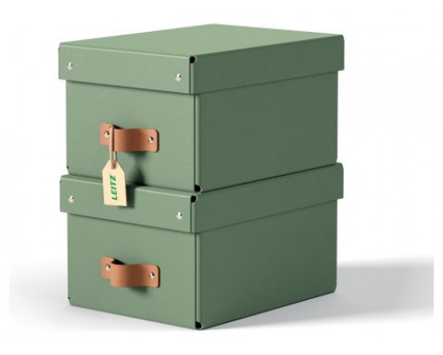 PACK 2 CAJAS DE ALMACENAMIENTO CARTÓN PEQUEÑA COLOR VERDE LEITZ 61470050 (Espera 4 dias)-SX5 PACK 2 CAJAS DE ALMACENAMIENTO CARTÓN PEQUEÑA COLOR VERDE LEITZ 61470050 (Espera 4 dias)