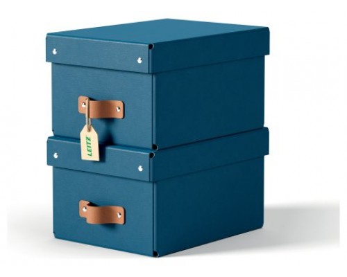 PACK 2 CAJAS DE ALMACENAMIENTO CARTÓN PEQUEÑA COLOR AZUL LEITZ 61470068 (Espera 4 dias)-SX5 PACK 2 CAJAS DE ALMACENAMIENTO CARTÓN PEQUEÑA COLOR AZUL LEITZ 61470068 (Espera 4 dias)