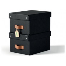 PACK 2 CAJAS DE ALMACENAMIENTO CARTÓN PEQUEÑA COLOR NEGRO LEITZ 61470095 (Espera 4 dias)-SX5 PACK 2 CAJAS DE ALMACENAMIENTO CARTÓN PEQUEÑA COLOR NEGRO LEITZ 61470095 (Espera 4 dias)