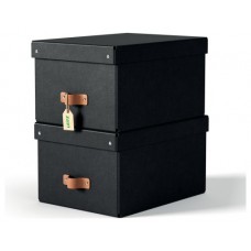 PACK 2 CAJAS DE ALMACENAMIENTO CARTÓN MEDIANA COLOR NEGRO LEITZ 61490095 (Espera 4 dias)-SX5 PACK 2 CAJAS DE ALMACENAMIENTO CARTÓN MEDIANA COLOR NEGRO LEITZ 61490095 (Espera 4 dias)