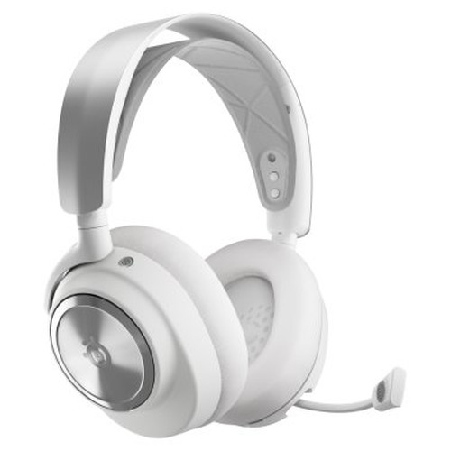 Steelseries Arctis Nova Pro Wireless Auriculares Inalámbrico y alámbrico Diadema Juego Bluetooth Plata, Blanco (Espera 4 dias)-SX35 Steelseries Arctis Nova Pro Wireless Auriculares Inalámbrico y alámbrico Diadema Juego Bluetooth Plata, Blanco (Espera 4 dias)