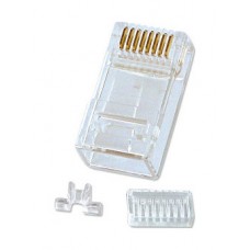 Lindy 62430 conector RJ-45 8-pin cat.6 Transparente (Espera 4 dias)