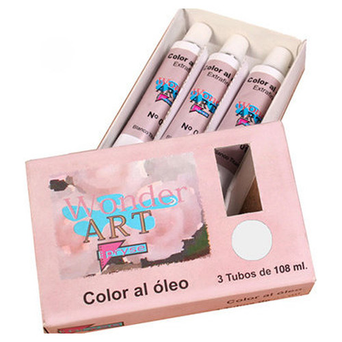 Pryse 6251002 pintura al óleo 108 ml Tubo Plata, Titan, Blanco (Espera 4 dias)-SX2 Pryse 6251002 pintura al óleo 108 ml Tubo Plata, Titan, Blanco (Espera 4 dias)