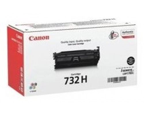 CANON TONER LASER NEGRO 732H BK