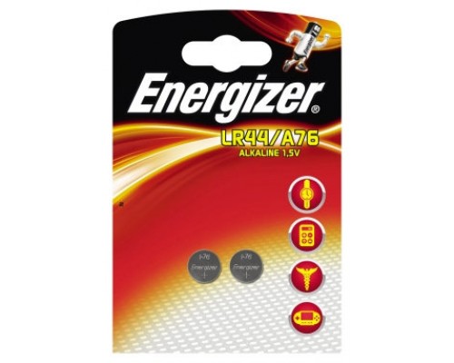 BLISTER 2 PILAS DE BOTON MODELO A76/LR44 ENERGIZER 639317 (Espera 4 dias)