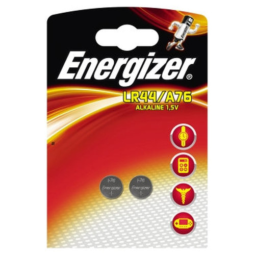 BLISTER 2 PILAS DE BOTON MODELO A76/LR44 ENERGIZER 639317 (Espera 4 dias)-SX2 BLISTER 2 PILAS DE BOTON MODELO A76/LR44 ENERGIZER 639317 (Espera 4 dias)