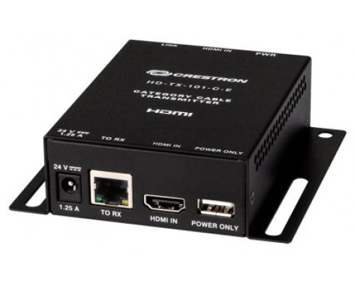 CRESTRON DM LITE  TRANSMITTER FOR HDMI  SIGNAL EXTENSION OVER CATX CABLE (HD-TX-101-C-E) 6509871 (Espera 4 dias)