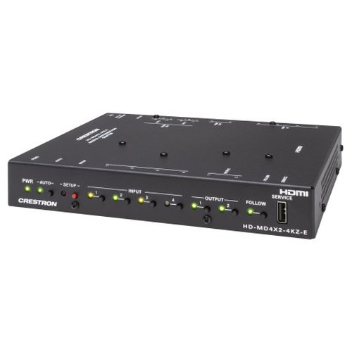 CRESTRON 4X2 4K60 4:4:4 HDR AV SWITCHER (HD-MD4X2-4KZ-E) 6511307 (Espera 4 dias)-SX636 CRESTRON 4X2 4K60 4:4:4 HDR AV SWITCHER (HD-MD4X2-4KZ-E) 6511307 (Espera 4 dias)