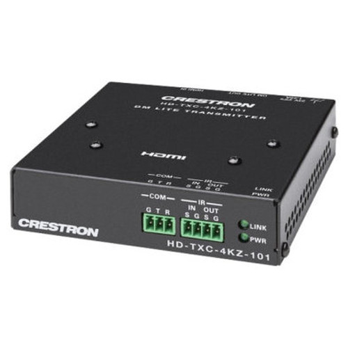 CRESTRON DM LITE 4K60 4:4:4 TRANSMITTER FOR HDMI , RS-232, AND IR SIGNAL EXTENSION OVER CATX CABLE (HD-TXC-4KZ-101) 6511811 (Espera 4 dias)-SX31 CRESTRON DM LITE 4K60 4:4:4 TRANSMITTER FOR HDMI , RS-232, AND IR SIGNAL EXTENSION OVER CATX CABLE (HD-TXC-4KZ-101) 6511811 (Espera 4 dias)