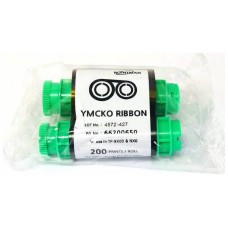 NUVIA Ribbon color 5 paneles -YMCKO (200 tarjetas/rollo)