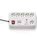 REGLETA SALICRU SPS.SAFE MASTER+ 6 TOMAS 3USB-SX14 REGLETA SALICRU SPS.SAFE MASTER+ 6 TOMAS 3USB
