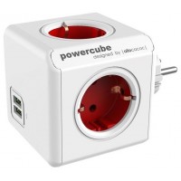 POWERCUBE PLUG ORIGINAL USB RED 1202RD/DEOUPC (Espera 2 dias)