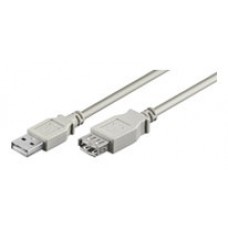CABLE EXTENSOR USB(A) 2.0 A USB(A) 2.0 GOOBAY 5M GRIS