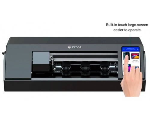 Máquina Corte Plotter V2 Devia Hasta 15 pulg + Accesorios + 50 Láminas Smartphones
