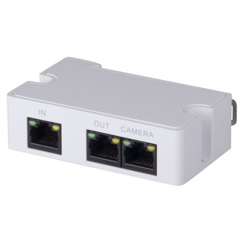 PFT1300: DAHUA EXTENSOR POE DE 3 PUERTOS, 1 RJ45 10/100M POE IN + 2 RJ45 10/100M POE OUT, CASCADA HASTA 300M CON PFT1200, CONSUMO HASTA 3W, 79X52X23MM (Espera 4 dias)