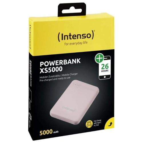 Intenso PowerBank XS5000 5000mAh Rosa-SX3 Intenso PowerBank XS5000 5000mAh Rosa