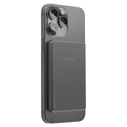 Intenso Powerbank MW5000 MagSafe Gris-SX5 Intenso Powerbank MW5000 MagSafe Gris