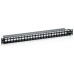 PATCH PANEL VACIO CAT.6 24 PUERTOS KEYSTONE 1U