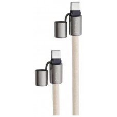 Intenso Lanyard Cable USB-C > C 1,65 m Beige-SX3 Intenso Lanyard Cable USB-C > C 1,65 m Beige