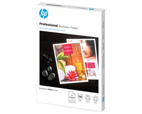 HP Papel profesional mate A4 180g 150hojas