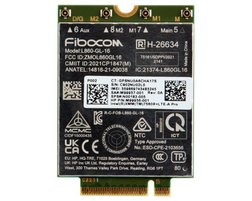 HP XMM 7560 R+ LTE-Advanced Pro WWAN