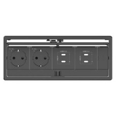 Kramer Electronics T-IN4-REC2(B) Negro (Espera 4 dias)