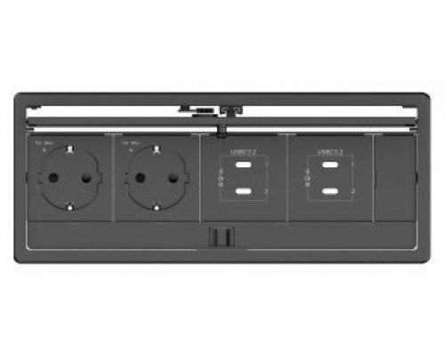 Kramer Electronics T-IN4-REC2(B) Negro (Espera 4 dias)