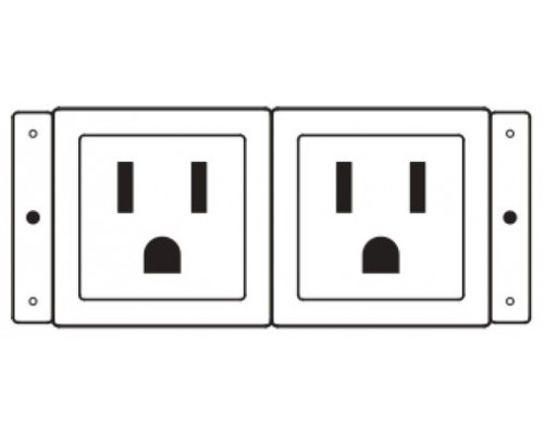 Kramer Electronics TS-2US toma de corriente (Espera 4 dias)