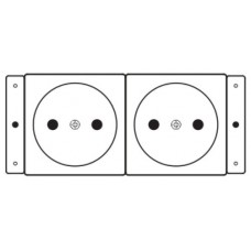 Kramer Electronics TS-2DE toma de corriente (Espera 4 dias)