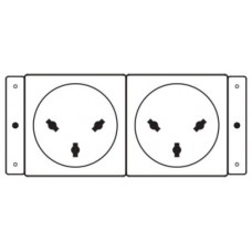 Kramer Electronics TS-2IL toma de corriente (Espera 4 dias)