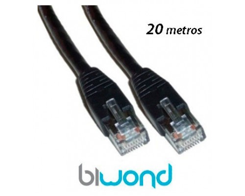 Cable Ethernet 20m Cat 5 BIWOND (Espera 2 dias)