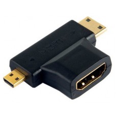 Adaptador HDMI a MiniHDMI+MicroHDMI (Espera 2 dias)