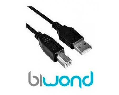 Cable USB 2.0 Impresora 4.5m BIWOND (Espera 2 dias)